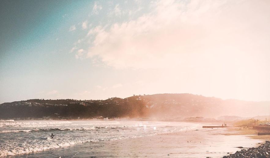 Photo Beach sunset. Lyall Bay, Wellington, New Zealand. by Mitch Glover Photography